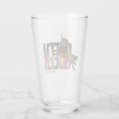 アフロユニコーンクイーンデザイン タンブラーグラス (裏面)