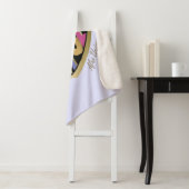 アフロユニコーンシュトゥルーラルハートデザイン シェルパブランケット (インサイチュ)