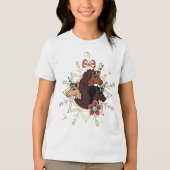 アフロユニコーンフェスティバルホリデーマジカル トライブレンドＴシャツ (正面)