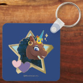 アフロユニコーンマジカルスター キーホルダー (裏面)