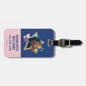 アフロユニコーンマジカルスター ラゲッジタグ (正面横)