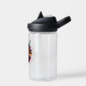 アフロユニコーンリビングザドリームデザイン ウォーターボトル (左面)