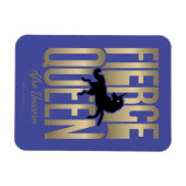 アフロユニコーン激しい女王 マグネット (横)