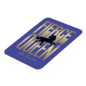 アフロユニコーン激しい女王 マグネット (左側)