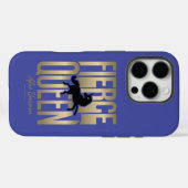 アフロユニコーン激しい女王 Case-Mate iPhoneケース (裏面 (横))