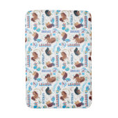 アフロユニコーン魔法の力を与えるパターン バスマット (正面縦)