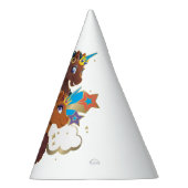 アフロユニコーン | マジカルガールズ誕生日 パーティーハット (右)