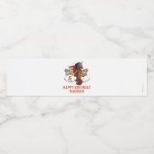 アフロユニコーン | マジカルガールズ誕生日 ペットボトルラベル (シングルラベル)