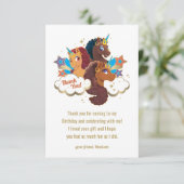 アフロユニコーン | マジカルガールズ バースデー サンキューカード (スタンド正面)