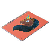 アフロユニコーン | マジカル ノートブック (左側)