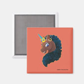 アフロユニコーン | マジカル マグネット (正面/裏面)