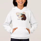 アフロユニコーン | ユニークハートデザイン (正面)