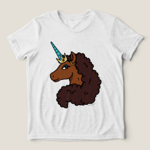 アフロユニコーン   ユニーク トライブレンドＴシャツ