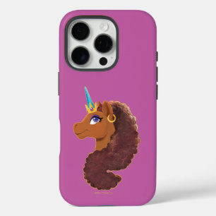 アフロユニコーン ユニーク iPhone 16 PROケース