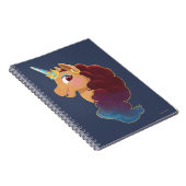 アフロユニコーン | 神の一角 ノートブック (右側)