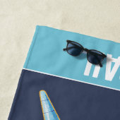 アフロユニコーン | 神の一角 ビーチタオル (インサイチュ)