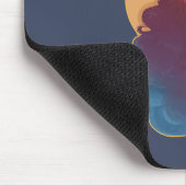 アフロユニコーン | 神の一角 マウスパッド (コーナー)