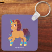 アフロユニコーン | 神の威張り キーホルダー (裏面)