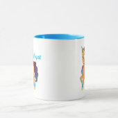 アフロユニコーン | 神の威張り マグカップ (中央)