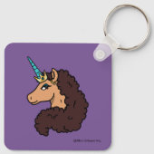 アフロユニコーン | 神の キーホルダー (裏面)