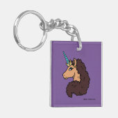 アフロユニコーン | 神の キーホルダー (正面左)