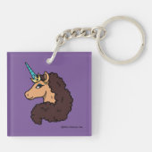 アフロユニコーン | 神の キーホルダー (裏面)