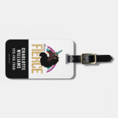 アフロユニコーン | 魔法 – 常に激しい ラゲッジタグ (正面横)