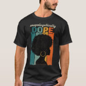 アフロレトロのセンスを貫く Tシャツ (正面)