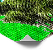 アフロ中心のウォールアート ポスター (角)