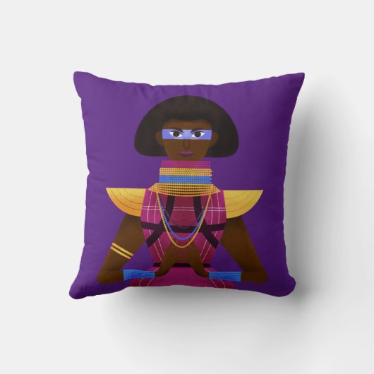 アフロ主義 クッション (裏面)