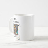 アフロ先住民マグカップ コーヒーマグカップ (正面左)