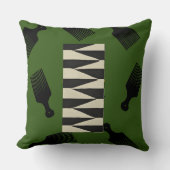 アフロ吹き出し緑 クッション (正面)