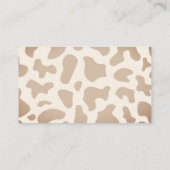 アフロ女性のカーボーイウエスタンガールランチブックスフォーベビー エンクロージャーカード (裏面)