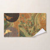 アフロ女性バスタオルセット ハンドタオル (ハンドタオル)