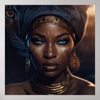 アフロ女神アセンション（マット） ポスター