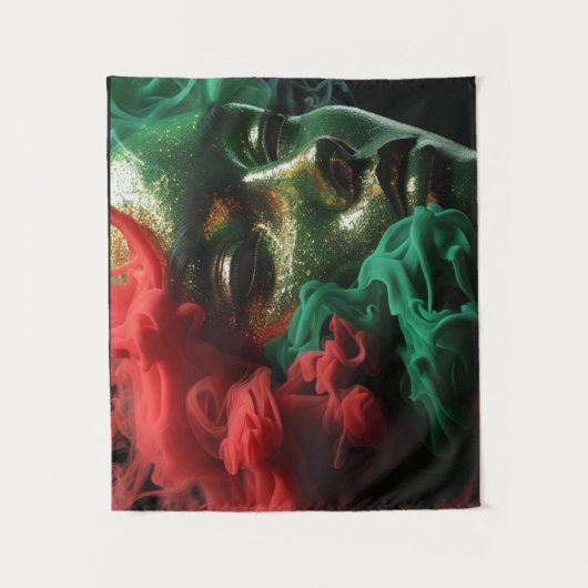 アフロ女神 タペストリー (正面)