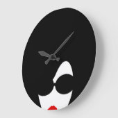 アフロ時計 ラージ壁時計 (傾斜)