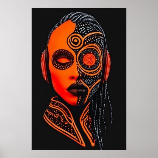 アフロ未来的3 ポスター (正面)