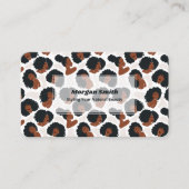 アフロ編み 名刺 (正面)