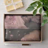 アフロ美しいフローラとライオンフェミニンポートレート 薄葉紙 (ギフト)