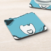 アフロ選択 コースター (左側)