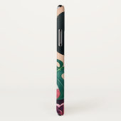 アフロ黒人女性モンステラデリシオサボタニカル Case-Mate iPhoneケース (裏面/右)