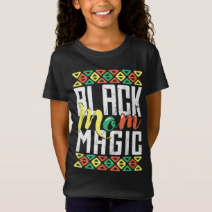 アフロ・アフリカ・アメリカ歴史月間ブラックママママママジ Tシャツ
