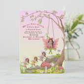 アフロ・アメリカン・ベイビー・シャワー 招待状 (スタンド正面)