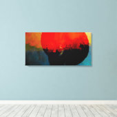 アフロ キャンバスプリント (インサイチュ (ウッドフロア))