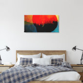 アフロ キャンバスプリント (インサイチュ (寝室))