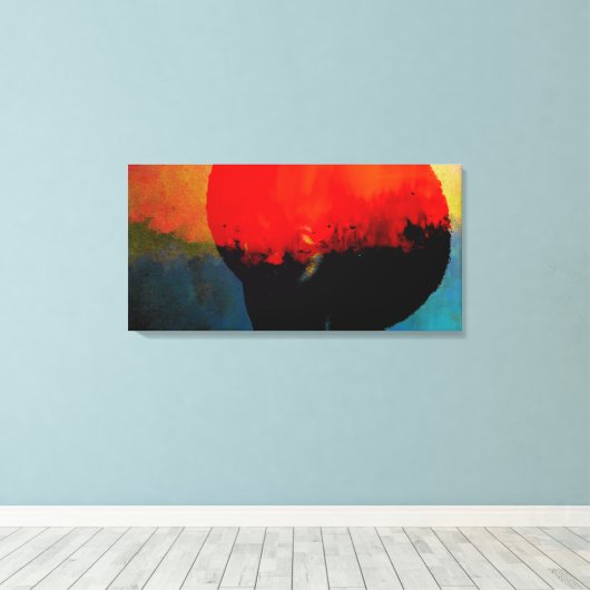 アフロ キャンバスプリント (インサイチュ (ウッドフロア))