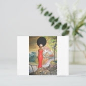 アフロ・グラム：時代を超える美しさ ポストカード (スタンド正面)