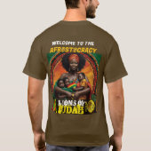 アフロ・ストクラシーTシャツ Tシャツ (裏面)
