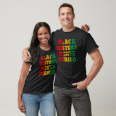 アフロ・ブラック歴史月期アフリカプライドBHM Tシャツ (ユニセックス)